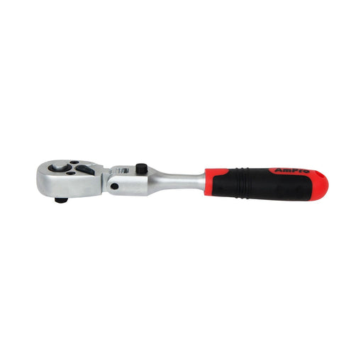 Ampro 1/4" Drive Flex Head Ratchet with Lock T29956 — image 1