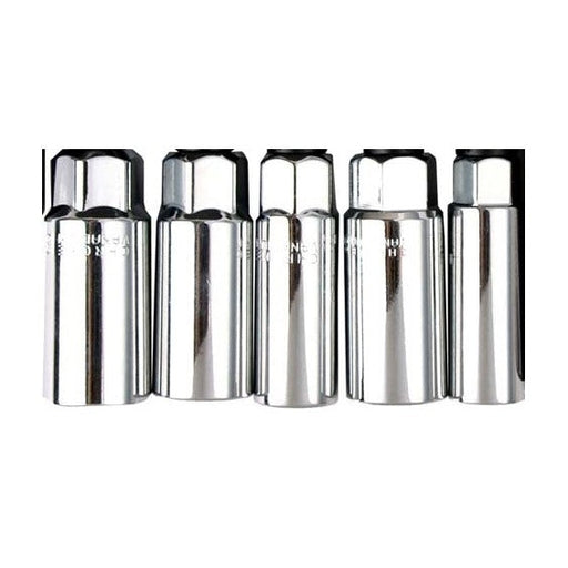 Ampro 3/8" Drive Magnet Spark Plug Socket 5 Piece T33311 — image 1