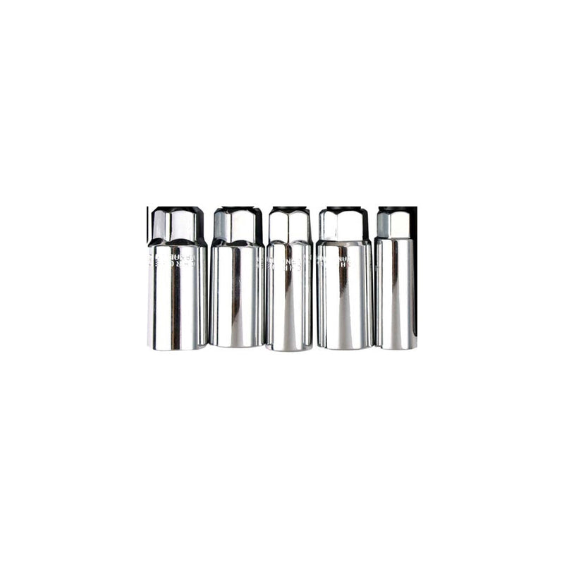 Ampro 3/8" Drive Spark Plug Sockets 5 Piece T33326 — image 1