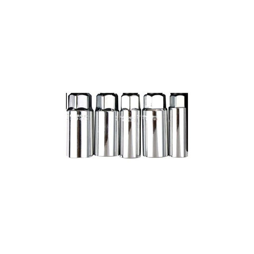 Ampro 3/8" Drive Spark Plug Sockets 5 Piece T33326 — image 1