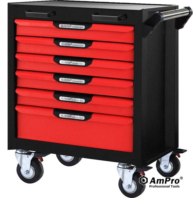 Ampro 6 Drawer Rolling Wagon T47090 — image 1