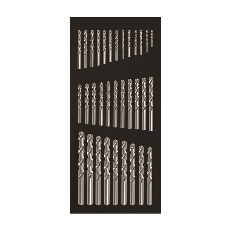 Ampro High Speed Steel Drill Bit Set 33 Piece T50231 — image 1