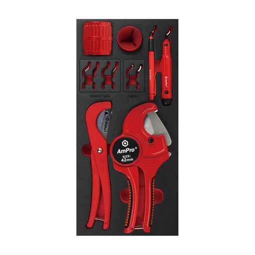 Ampro Deburring and Cutting Tool Set 12 Piece TS26353 — image 1