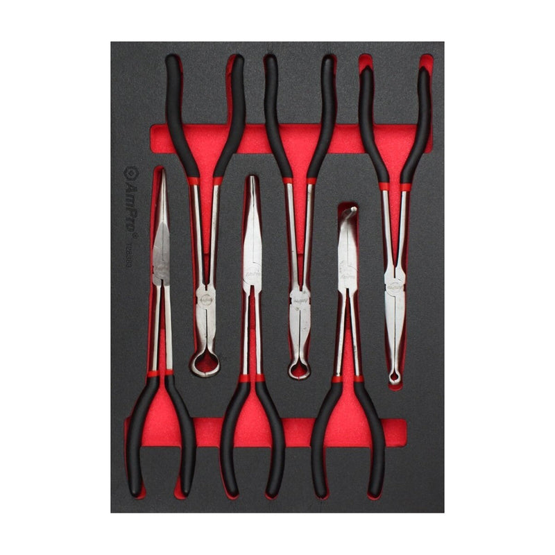 Ampro 11" Long Reach Pliers Set 6 Piece TS38383 — image 1