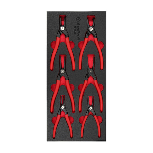 Ampro Industrial Snap Ring Pliers Set 6 Piece TS38941 — image 1