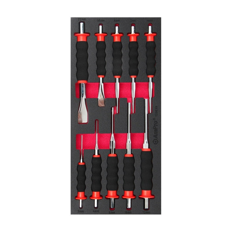 Ampro Punch & Chisel Set 10 Piece TS39639 — image 1