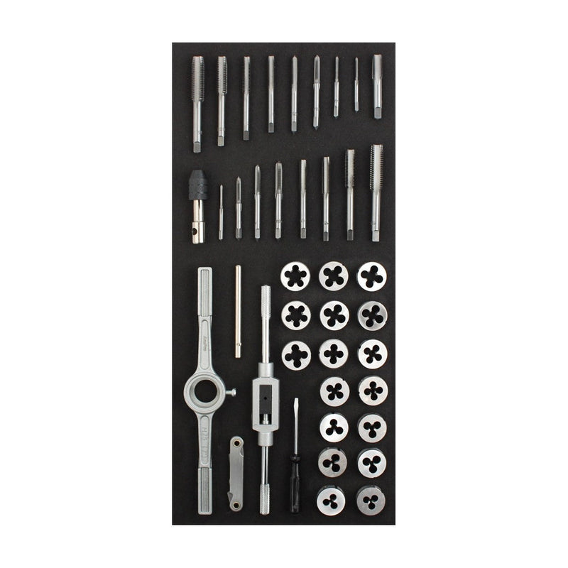 Ampro Tap and Die Set Imperial 39 Piece TS45922 — image 1
