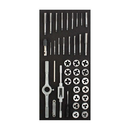 Ampro Tap and Die Set Imperial 39 Piece TS45922 — image 1