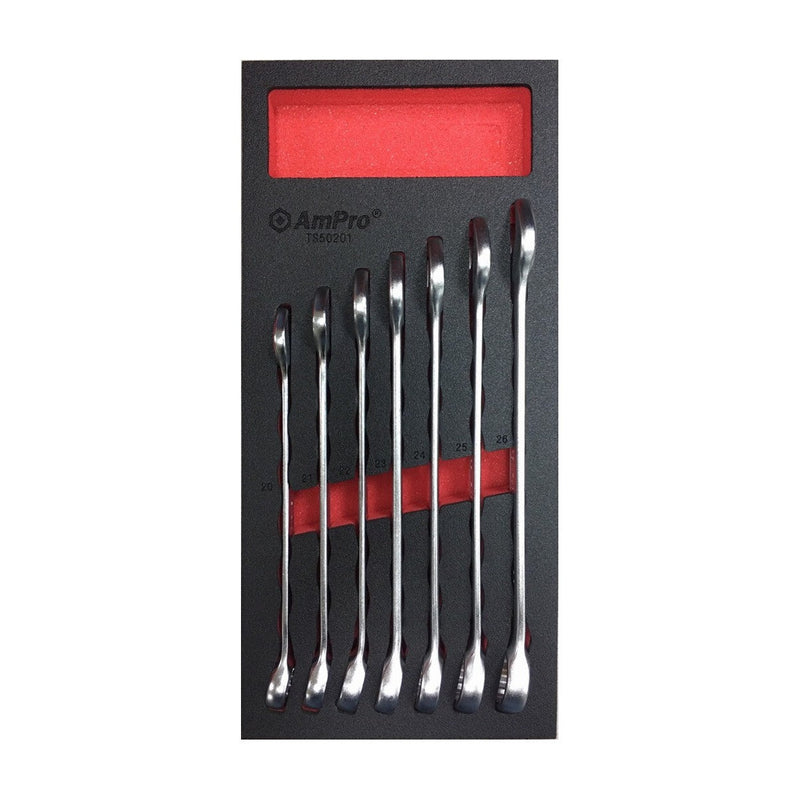 Ampro Thin Wall Imperial Combination Wrench Set 5 Piece TS50101 — image 1