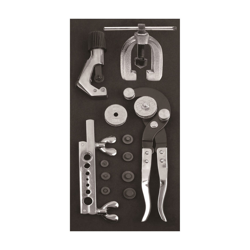 Ampro Double Flaring Tool, Tube Cutter & Tube Bender Set TS83362 — image 1
