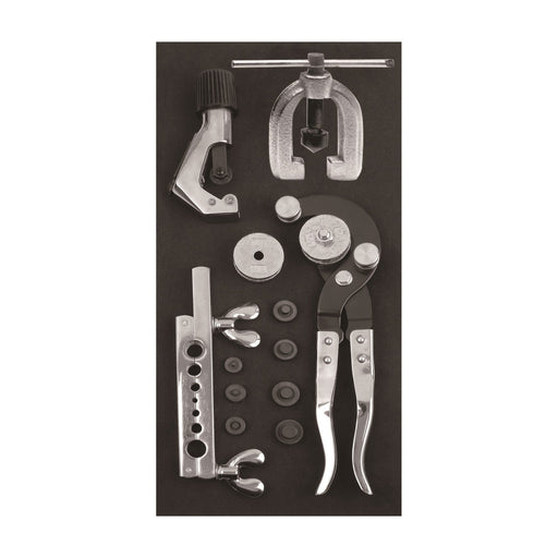 Ampro Double Flaring Tool, Tube Cutter & Tube Bender Set TS83362 — image 1
