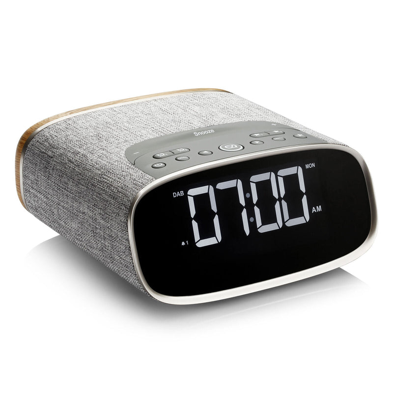Lark DAB+ Clock Radio Oak — image 1