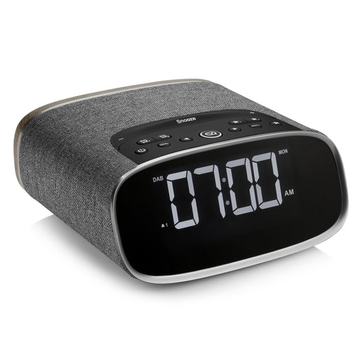 Lark DAB+ Clock Radio Walnut — image 1