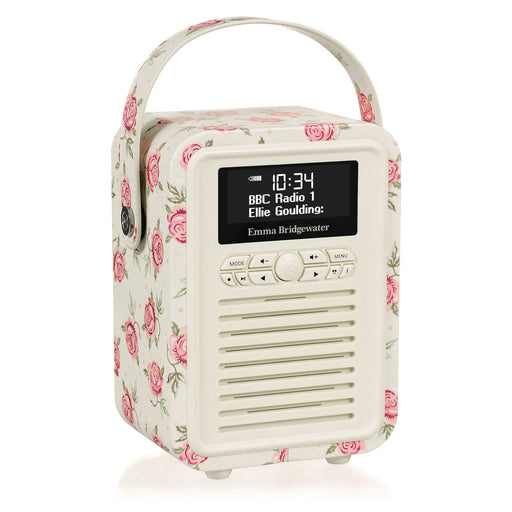 VQ Retro Mini DAB Radio - Emma Bridgewater Rose & Bee — image 1