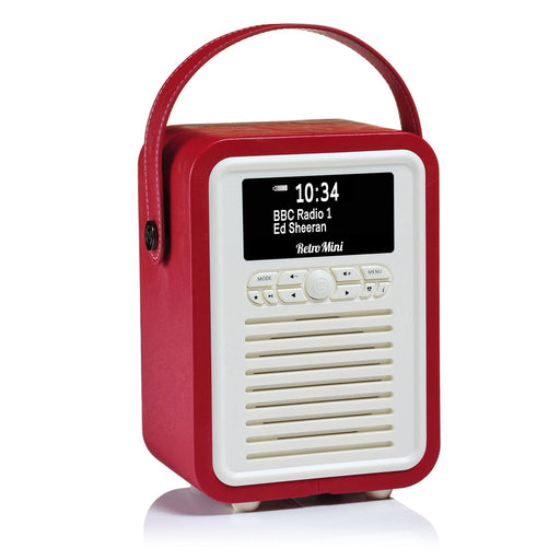 VQ Retro Mini DAB Radio - Red — image 1