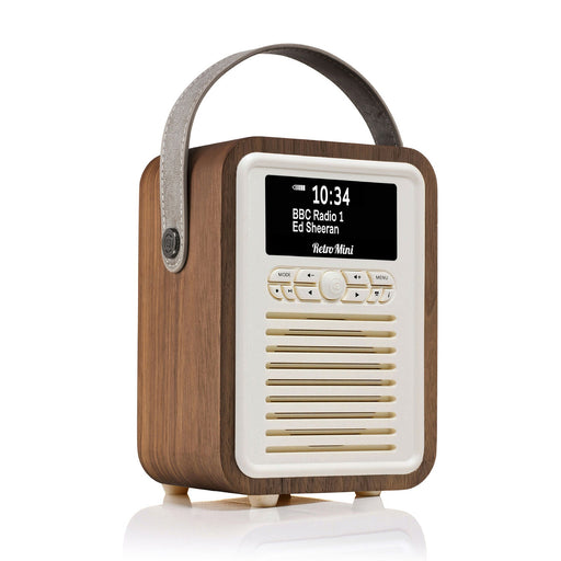 VQ Retro Mini DAB Radio - Walnut — image 1