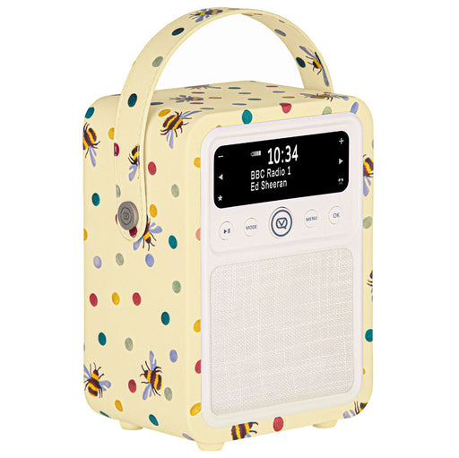 VQ Monty DAB+ Digital Radio - Emma Bridgewater Polka Bee — image 1